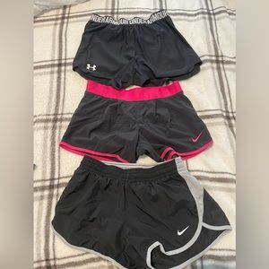 Athletic Shorts (3 pairs)